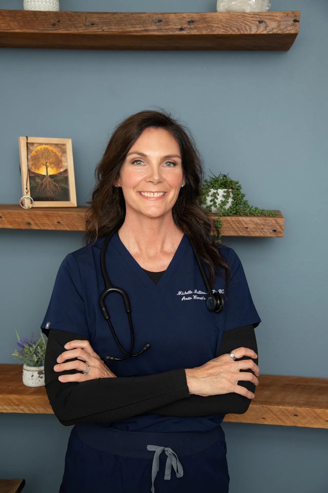 Michelle Mullins, AGACNP-BC, FNP-BC, founder of Areté Women's Integrative Medicine